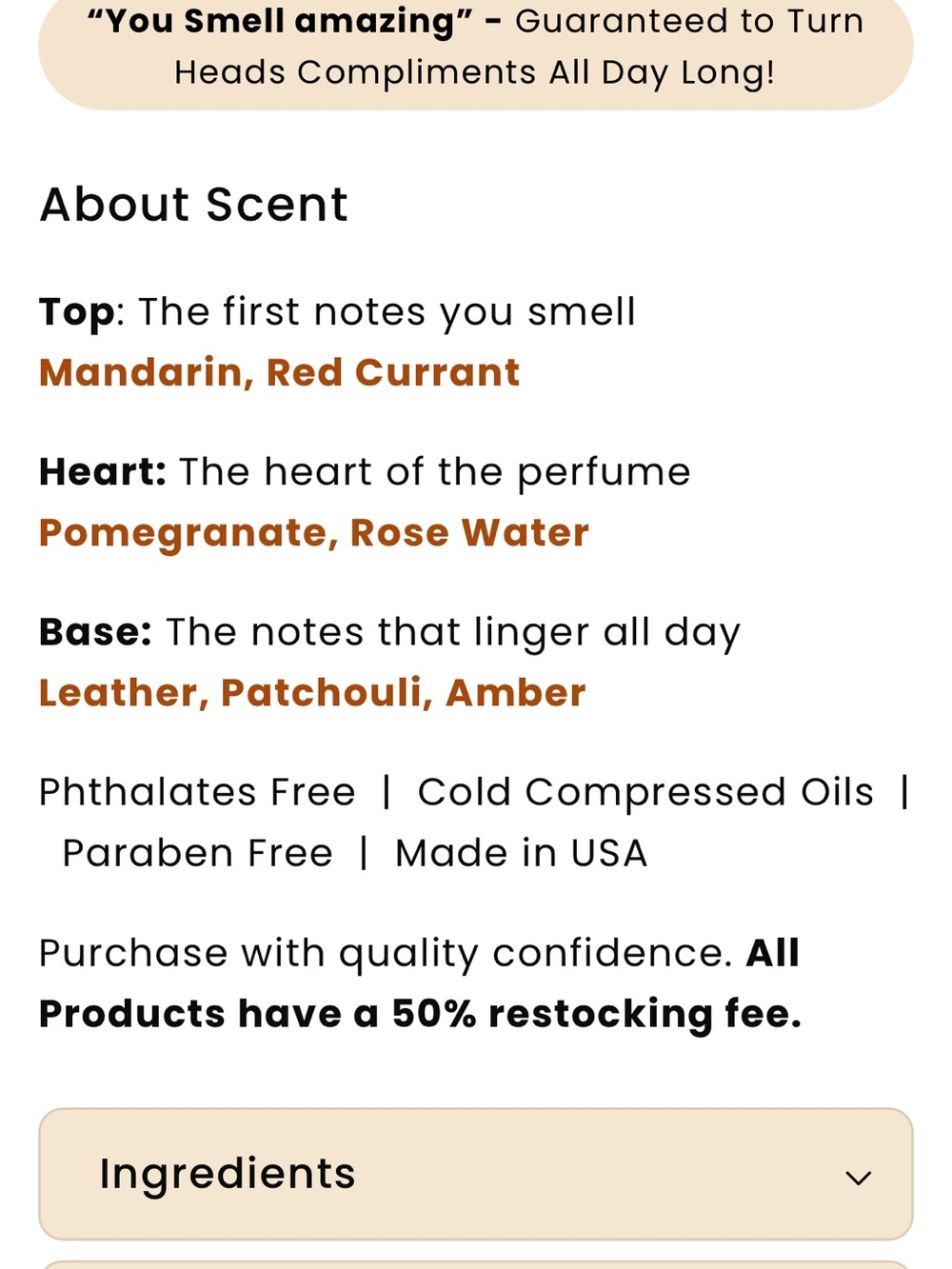 Brown sugar babe Luxury Coded oil - Picture 3 of 4